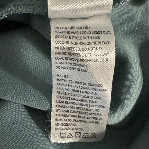 Sage Collective women’s sz 2X sage green soft long sleeve drop shoulder cozy top - Picture 5 of 6